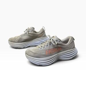 Hoka One One Bondi 8 Womens Running Shoes Humus Moonlit Ocean 1127952 Size 7